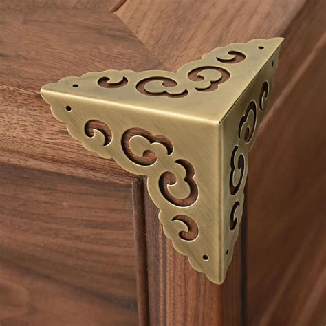 metal wood corner brackets|decorative metal corner brackets.